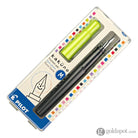 Pilot Kakuno Fountain Pen in Lime Green/Grey - Medium Point Fountain Pen