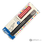 Pilot Kakuno Fountain Pen in Red/Grey - Medium Point Fountain Pen