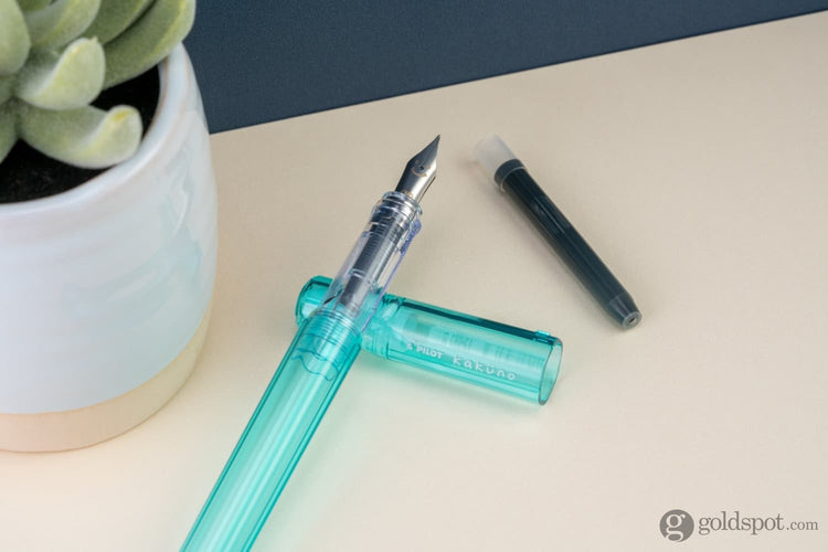 Pilot Kakuno Fountain Pen in Translucent Aqua