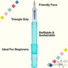 Pilot Kakuno Fountain Pen in Translucent Aqua