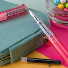 Pilot Kakuno Fountain Pen in Translucent Coral