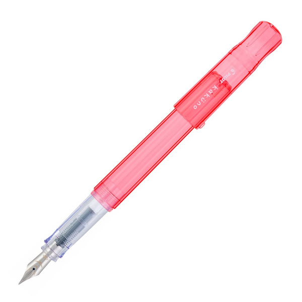 Pilot Kakuno Fountain Pen in Translucent Coral