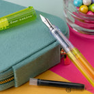 Pilot Kakuno Fountain Pen in Translucent Green