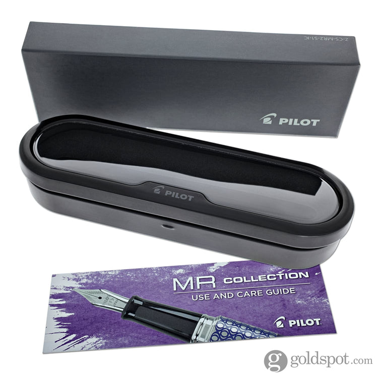 Pilot Metropolitan Ballpoint Pen in Silver with Dot Pattern Ballpoint Pens