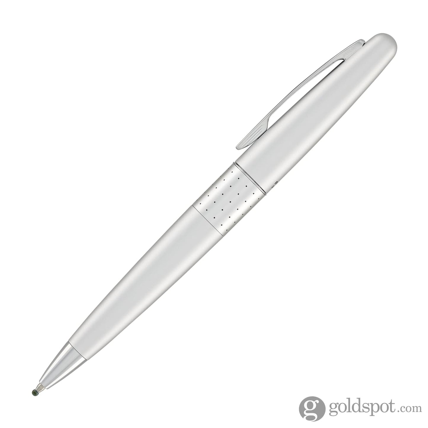 Pilot Metropolitan Ballpoint Pen in Silver with Dot Pattern Ballpoint Pens