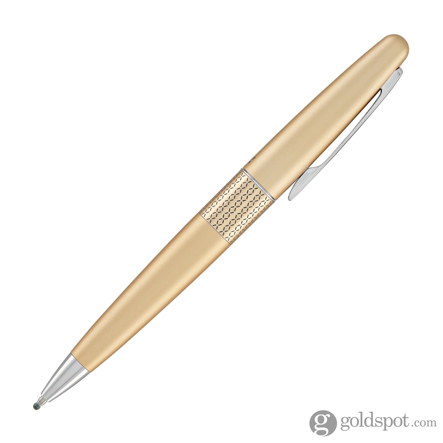 The Pilot Metropolitan Zig Zag Gold Ballpoint Pen - Goldspot Pens