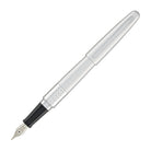 Pilot Metropolitan Fountain Pen in Silver with Dot Pattern - Medium Point Fountain Pen