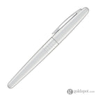 Pilot Metropolitan Fountain Pen in Silver with Dot Pattern - Medium Point Fountain Pen