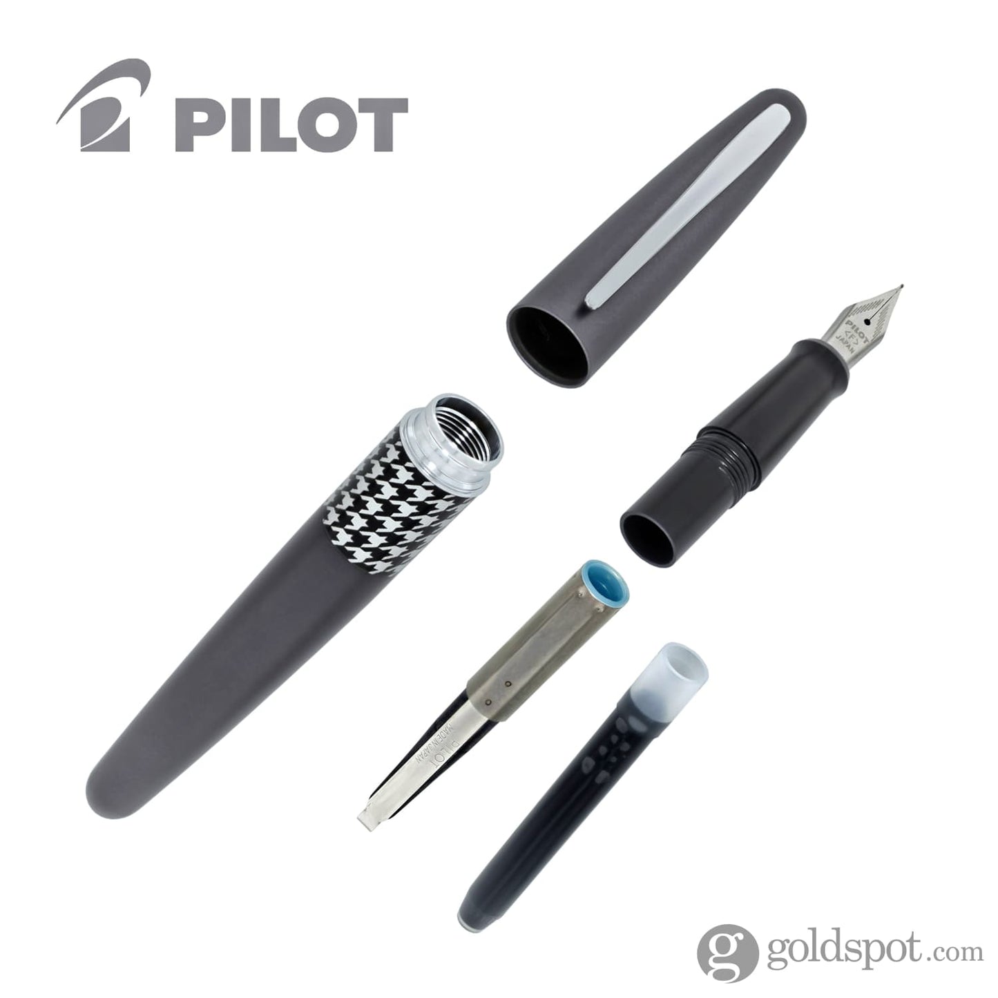 Pilot Metropolitan Retro Pop Fountain Pen in Gray Fountain Pen