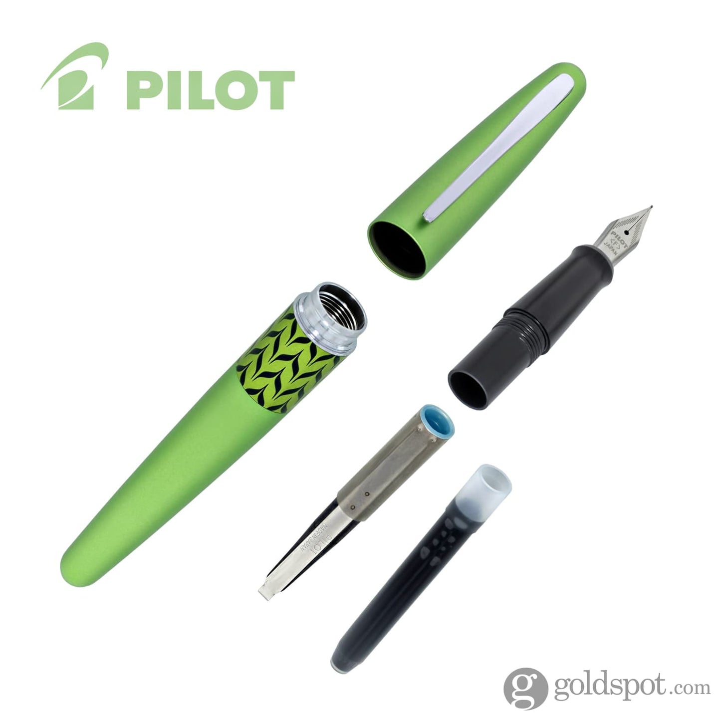 Pilot Metropolitan Retro Pop Fountain Pen in Green Fountain Pen