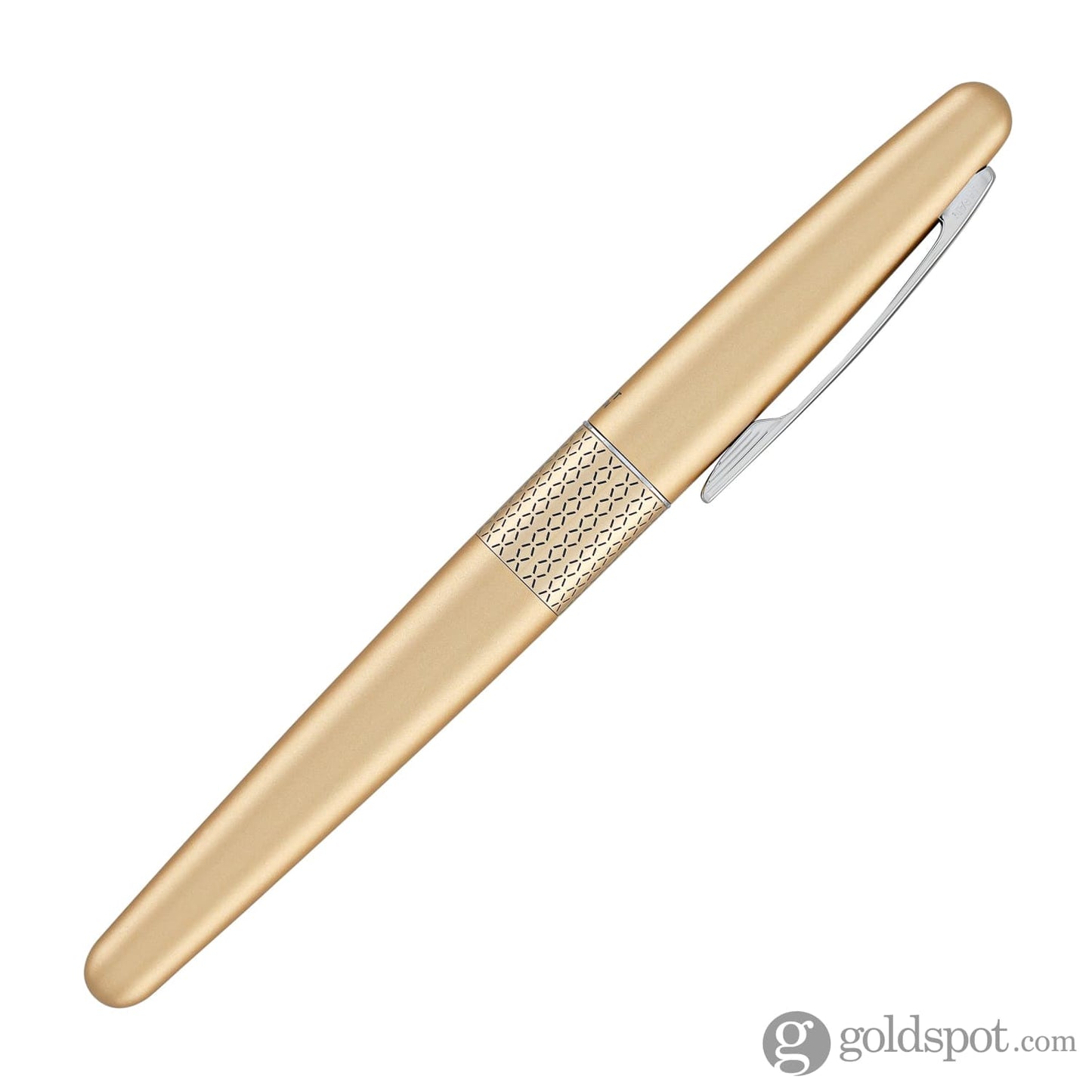 Pilot Metropolitan Rollerball Pen in Gold with Zig Zag Design Rollerball Pen