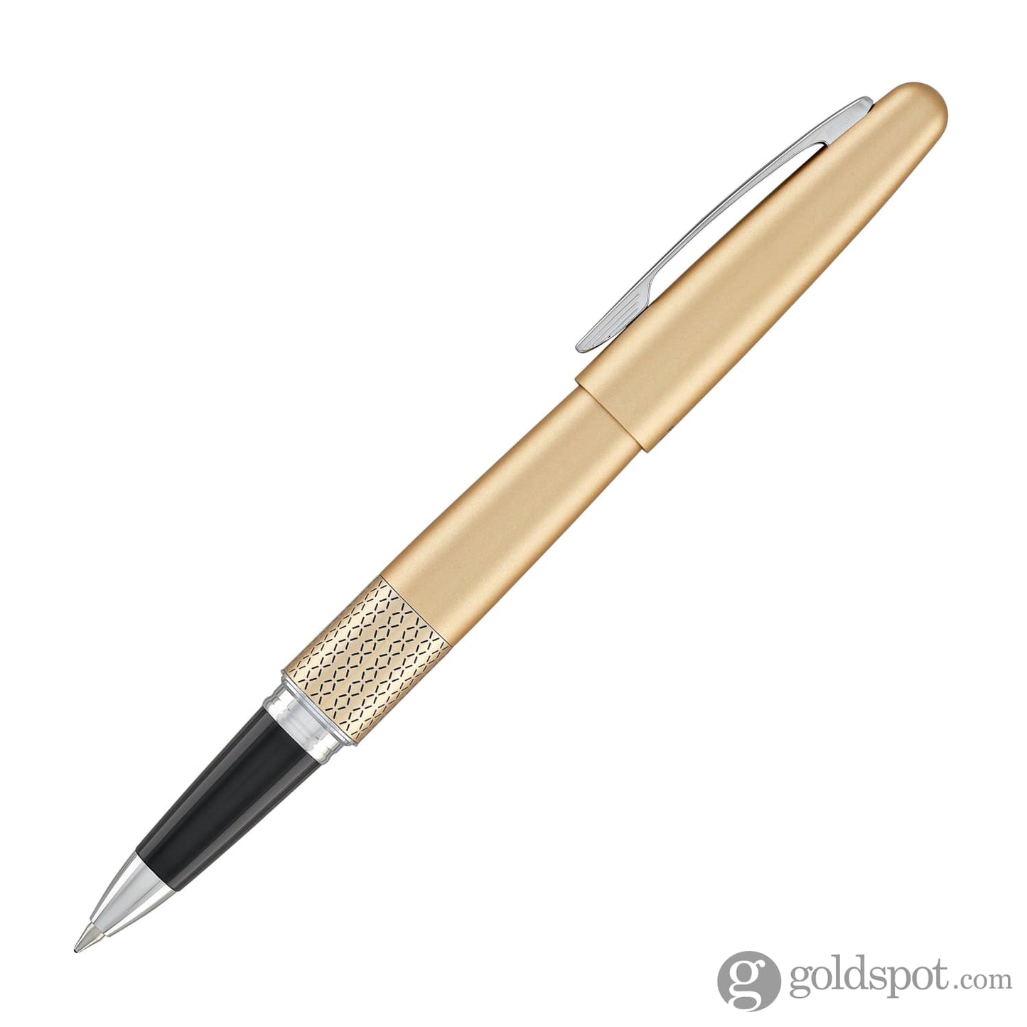 Pilot Metropolitan Rollerball Pen in Gold with Zig Zag Design Rollerball Pen