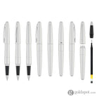 Pilot Metropolitan Rollerball Pen in Silver with Dot Design Rollerball Pen