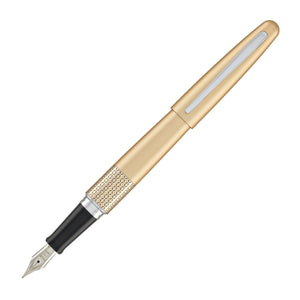 Pilot Metropolitan Zig Zag Gold Fountain Pen - Medium Point Fountain Pen