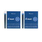 Pilot Namiki IC100 Ink Cartridge in Blue - Pack of 12 Fountain Pen Cartridges