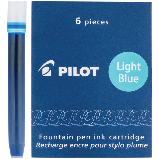 Pilot Namiki Ink Cartridge in Light Blue - Pack of 6