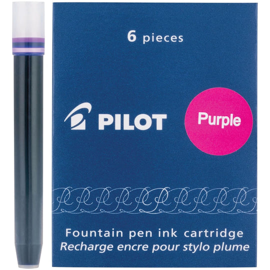 Pilot Namiki Ink Cartridge in Purple - Pack of 6
