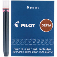 Pilot Namiki Ink Cartridge in Sepia - Pack of 6