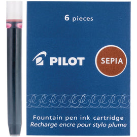 Pilot Namiki Ink Cartridge in Sepia - Pack of 6