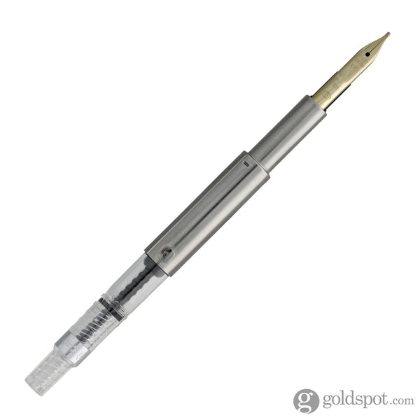 Pilot Namiki Vanishing Point Refill Converter Set in Rhodium - 18K Gold Nib Medium Fountain Pen Converter