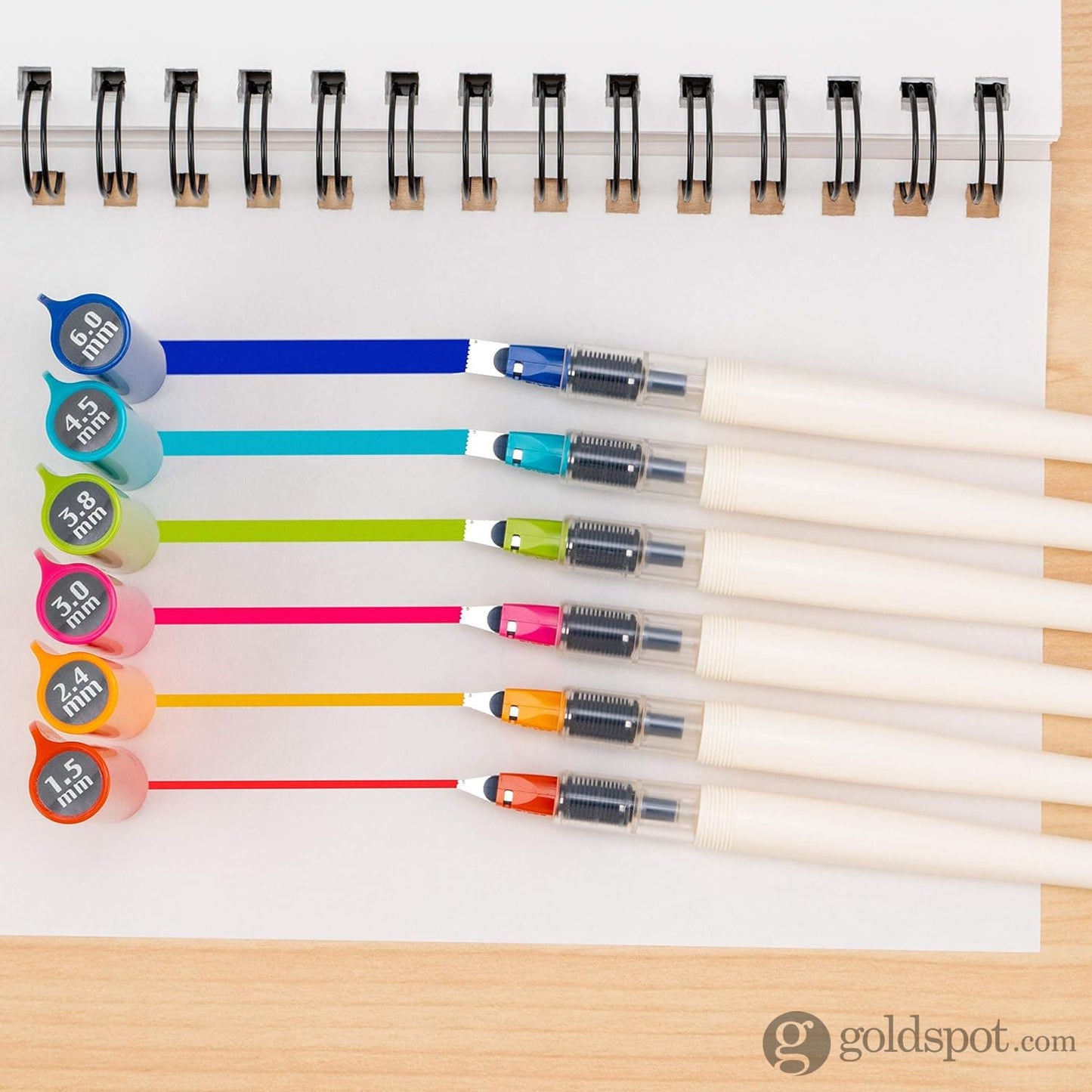 Pilot Parallel Assorted Calligraphy Pen Set - Pack of 6 Fountain Pen