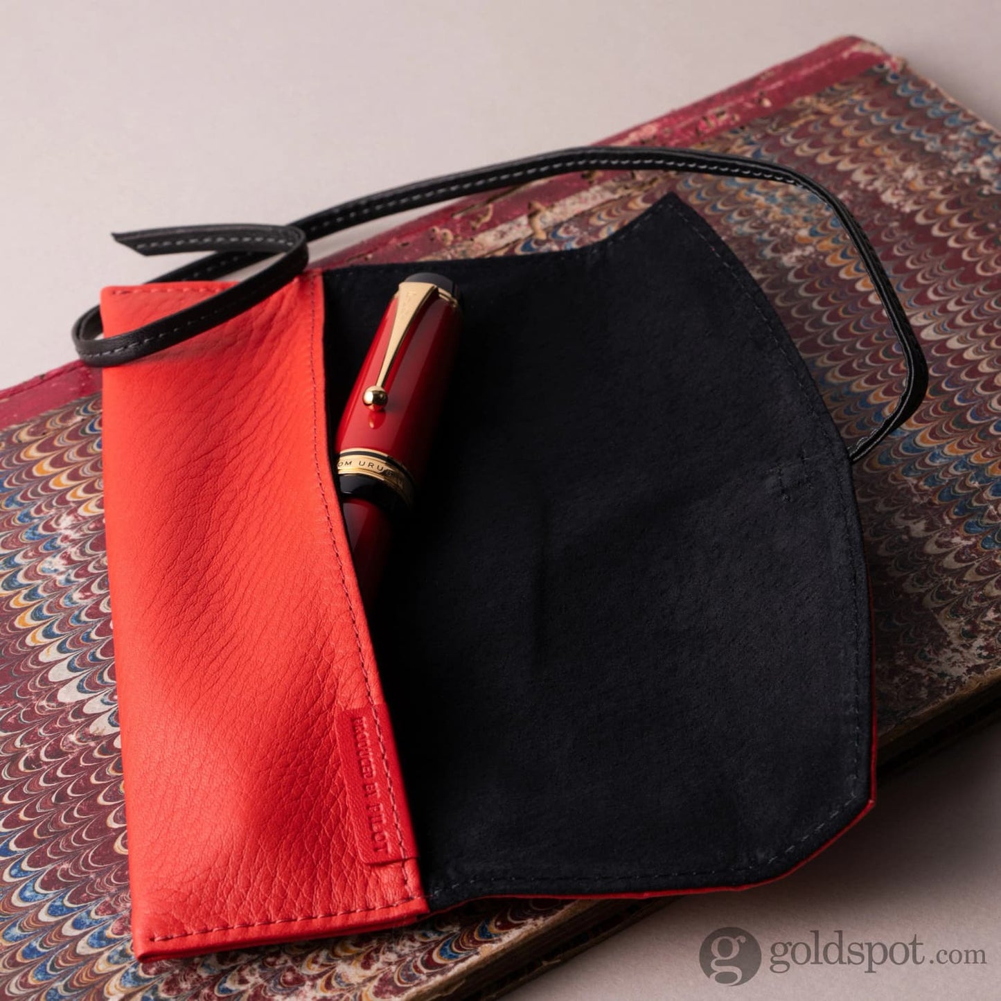 Pilot Pensemble Roll Pen Case in Red/Black (Long) Pen Case