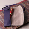 Pilot Pensemble Roll Pen Case in Violet/Beige Pen Case