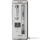 Pilot Prera Clear Fountain Pen in Black Medium Fountain Pen