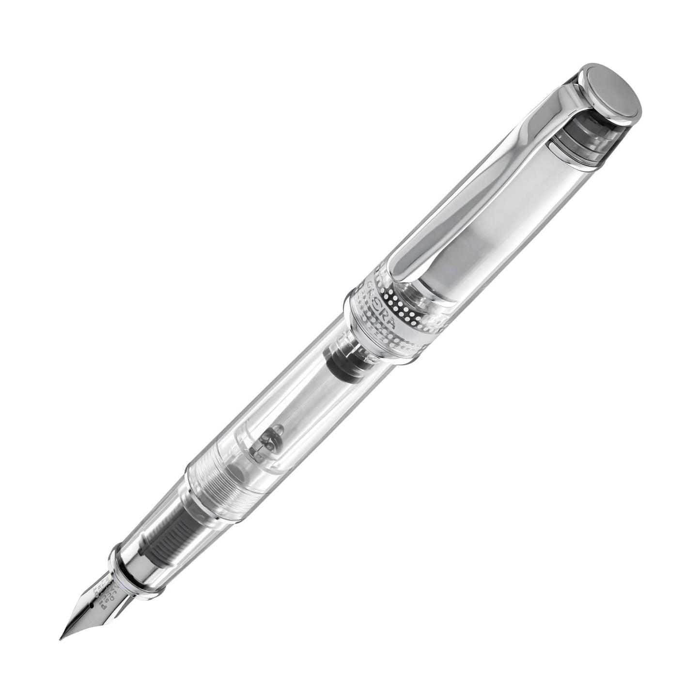 Pilot Prera Clear Fountain Pen in Black Fountain Pen
