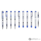 Pilot Prera Clear Fountain Pen in Blue Fountain Pen