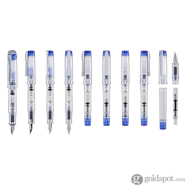 Pilot Prera Clear Fountain Pen in Blue Fountain Pen