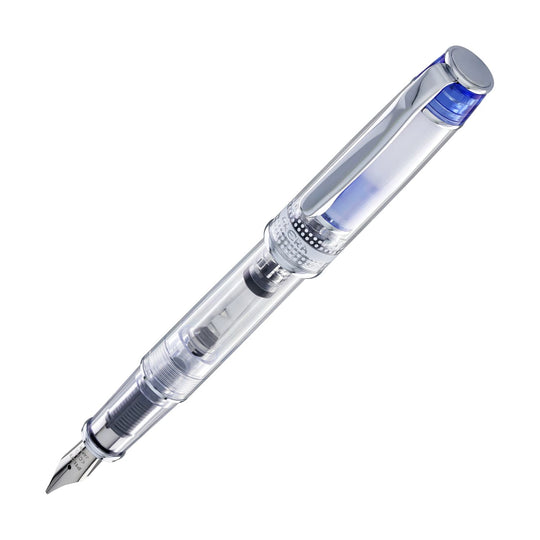 Pilot Prera Clear Fountain Pen in Blue