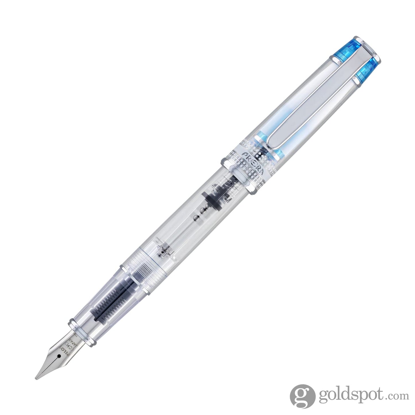 Pilot Prera Clear Fountain Pen in Light Blue Fountain Pen