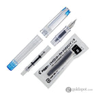 Pilot Prera Clear Fountain Pen in Light Blue Fountain Pen