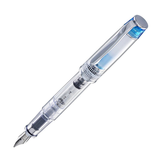 Pilot Prera Clear Fountain Pen in Light Blue