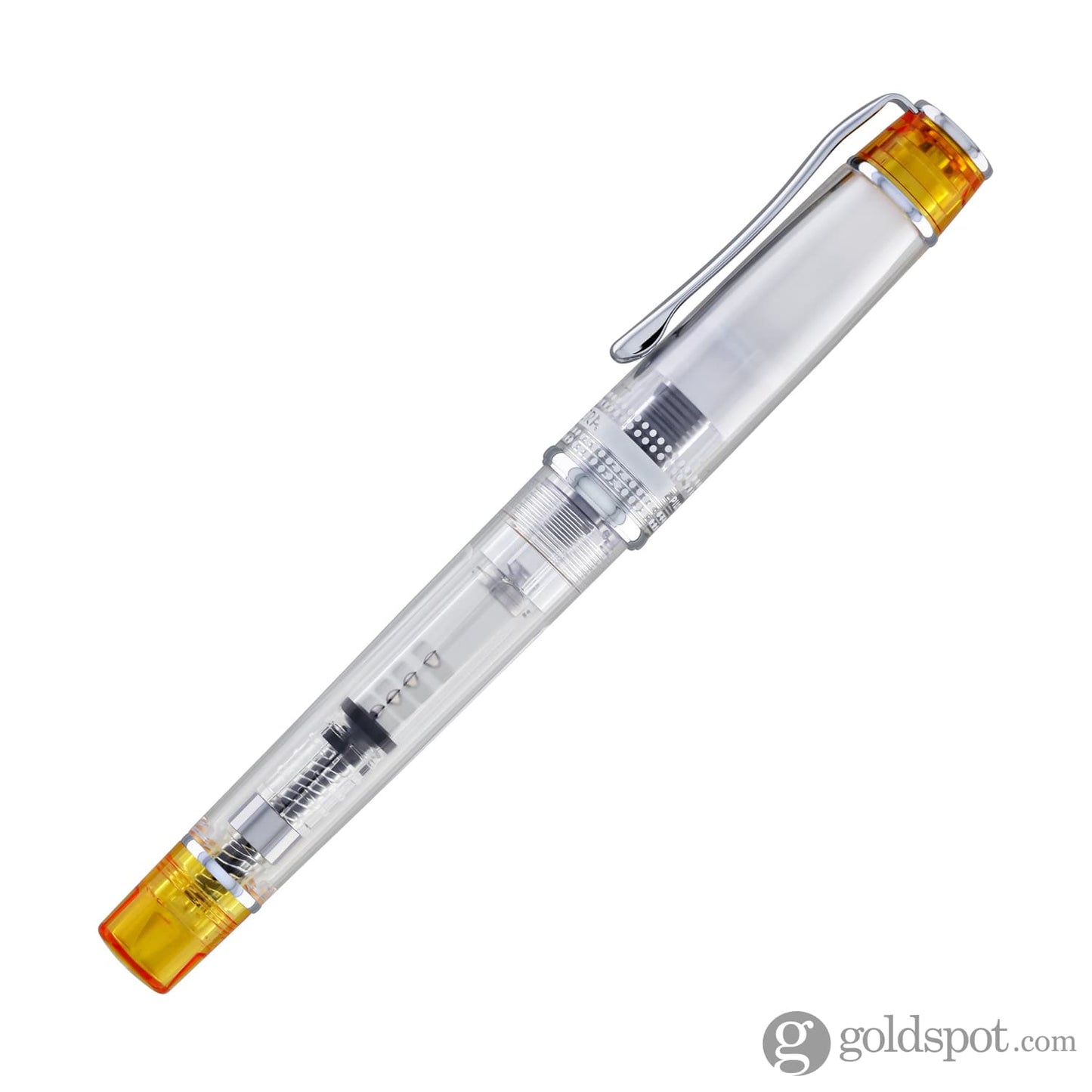Pilot Prera Clear Fountain Pen in Orange Fountain Pen