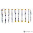 Pilot Prera Clear Fountain Pen in Orange Fountain Pen