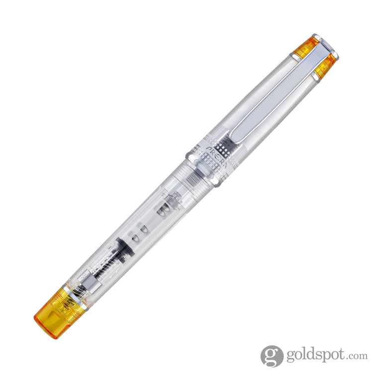 Pilot Prera Clear Fountain Pen in Orange Fountain Pen