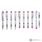 Pilot Prera Clear Fountain Pen in Pink Fountain Pen
