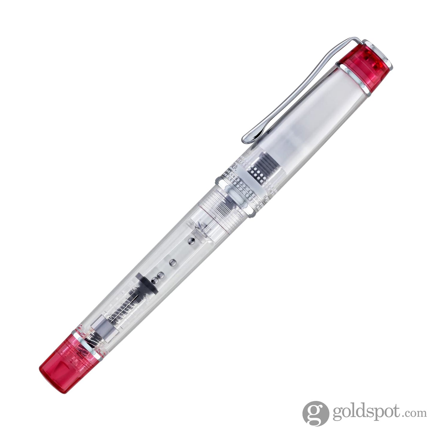 Pilot Prera Clear Fountain Pen in Red Fountain Pen