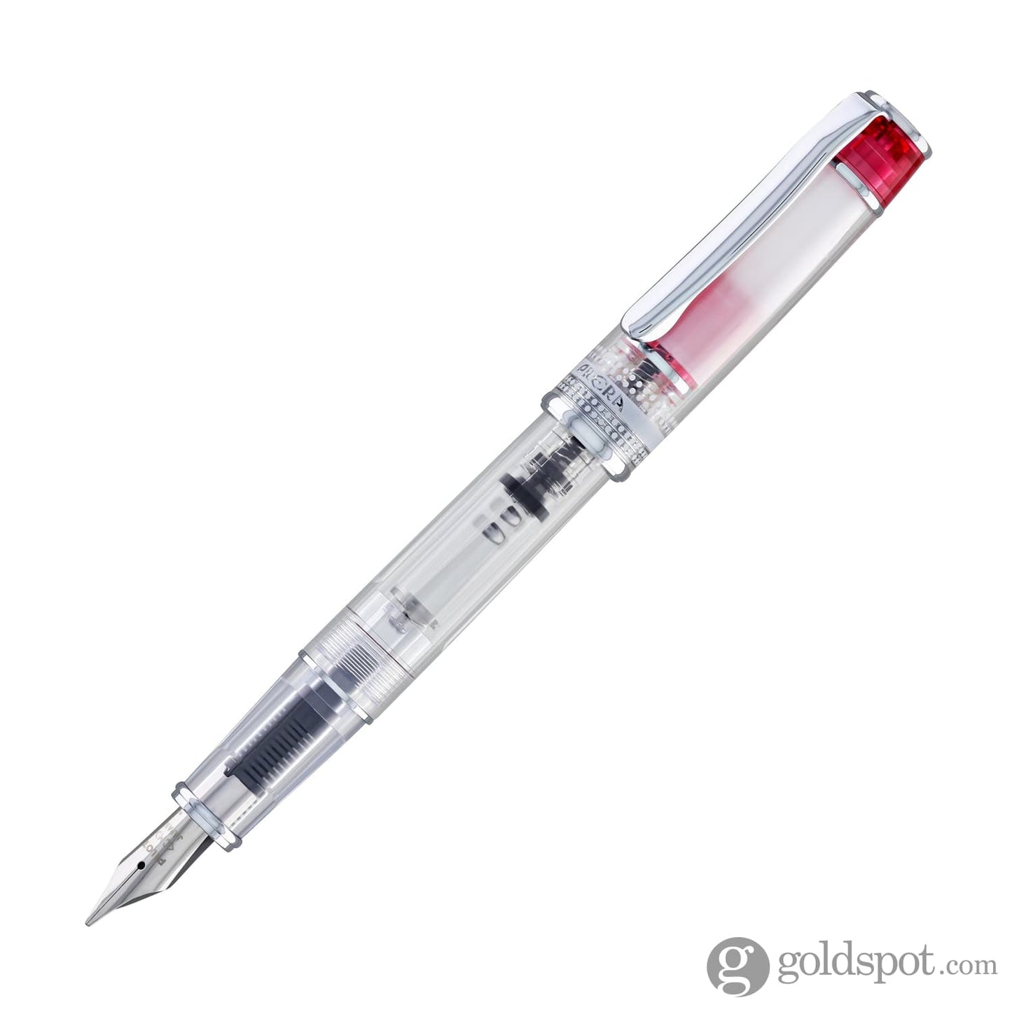 Pilot Prera Clear Fountain Pen in Red Fountain Pen