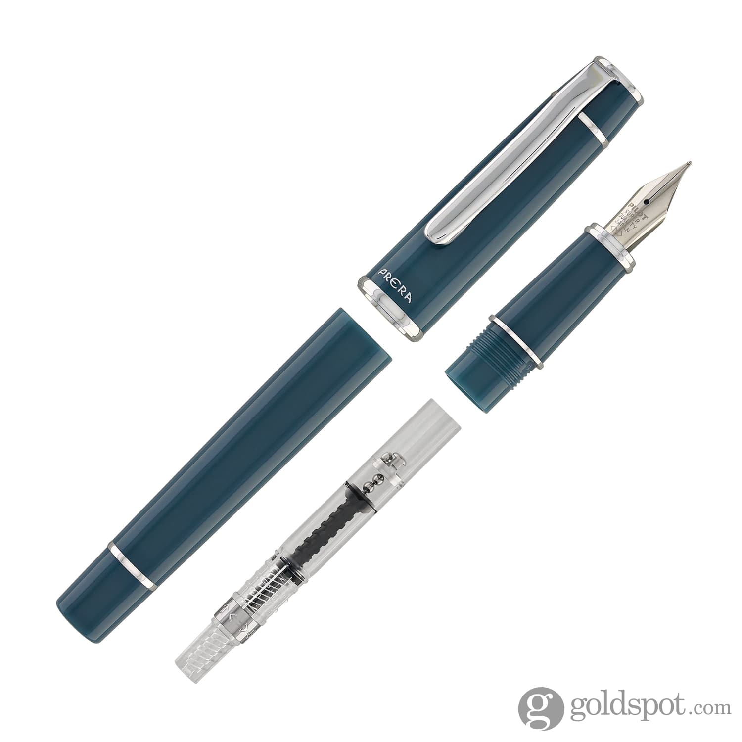 Pilot Prera Fountain Pen in Empress Teal - Goldspot Pens