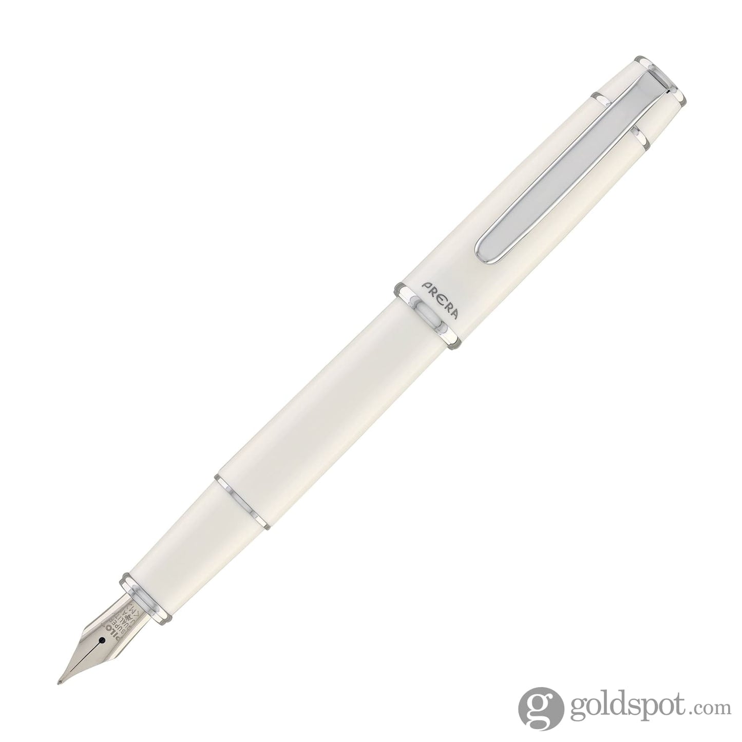 Pilot Prera Fountain Pen in Porcelain White Fountain Pen
