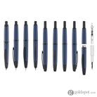 Pilot Vanishing Point 2025 Limited Edition Fountain Pen in Link Midnight - Medium 18K Gold Nib Fountain Pen