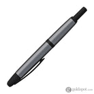 Pilot Vanishing Point Fountain Pen in Gun Metal Gray & Matte Black - 18K Gold Fountain Pen