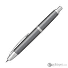 Pilot Vanishing Point Fountain Pen in Gun Metal Gray & Rhodium - 18K Gold Fountain Pen