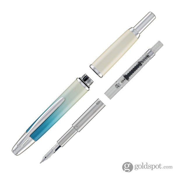 Pilot Vanishing Point Fountain Pen in Seashore - 18K Gold Medium Point (2024 Limited Edition) Fountain Pen