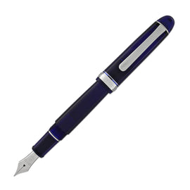 Platinum 3776 Century Fountain Pen in Chartres Blue with Rhodium Trim - 14K Gold