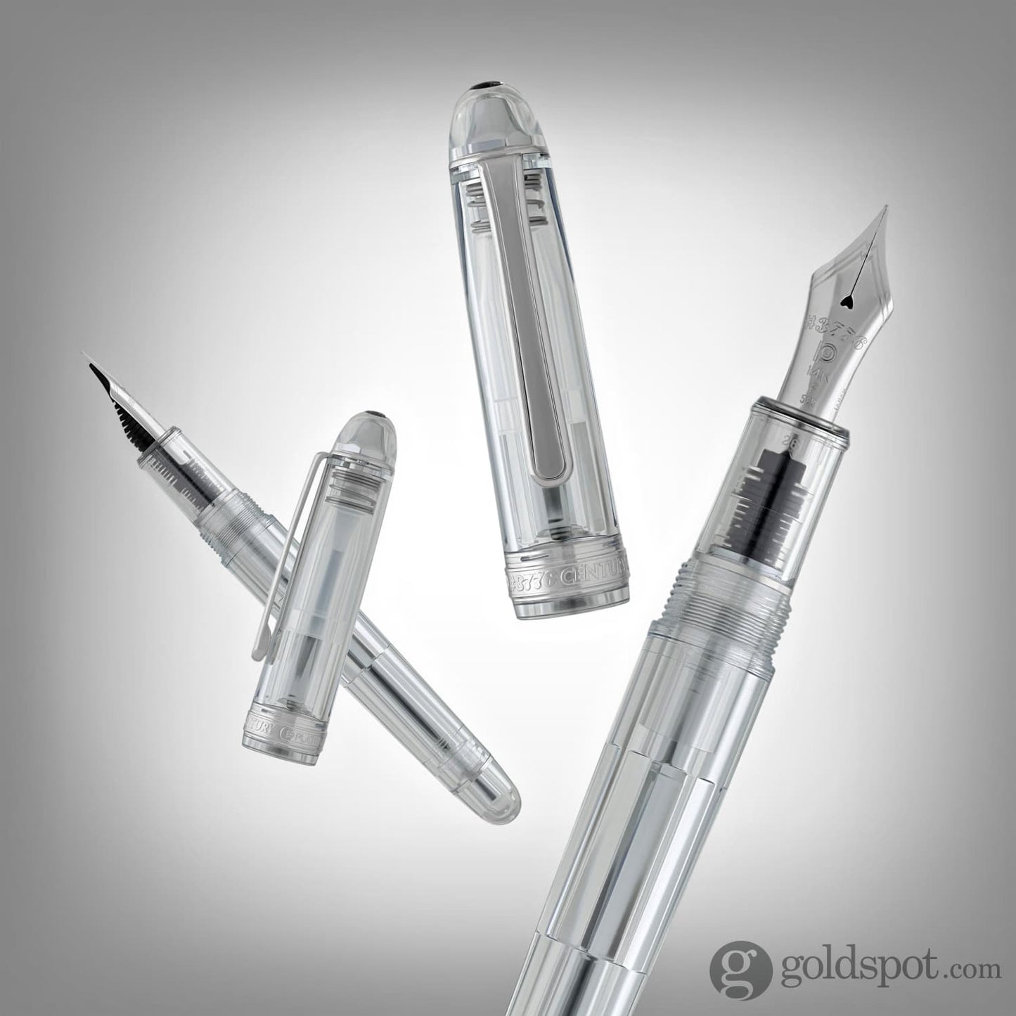 Platinum 3776 Century Fountain Pen in Oshino with Rhodium Trim - 14K Gold Fountain Pen