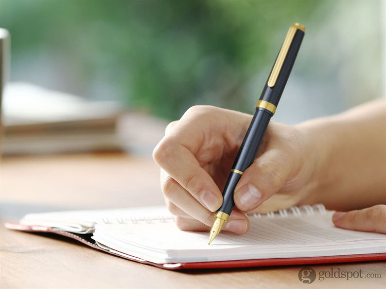 Platinum Biso Fountain Pen in Nebula Black Fountain Pen